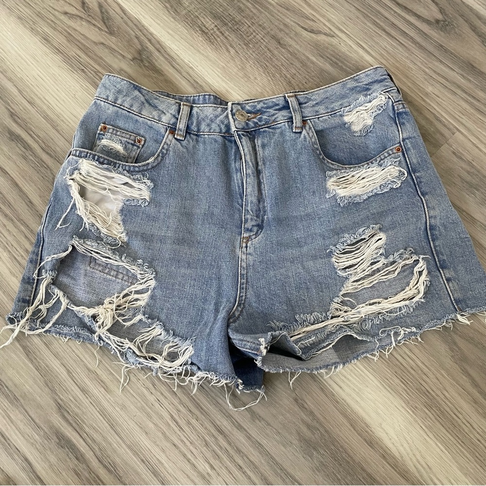 Topshop Mom Jean Short